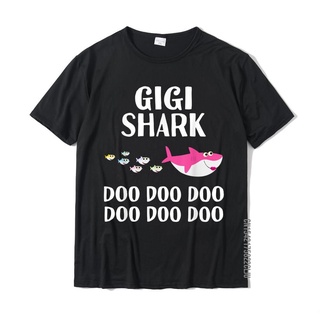 T-shirt  เสื้อยืด พิมพ์ลาย Gigi Shark Doo Doo สําหรับผู้หญิงS-5XL