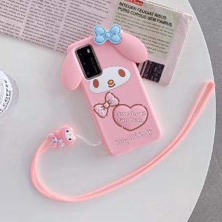 OPPO A92 A72 A52 A92s A5 A9 2020 F11 F9 F5 F3 F1s A5s A3s A7 A5 A3 A57 A83 R9s R11s R15 Case, Japan cartoon cute Melody anti-drop silicone soft cover phone case