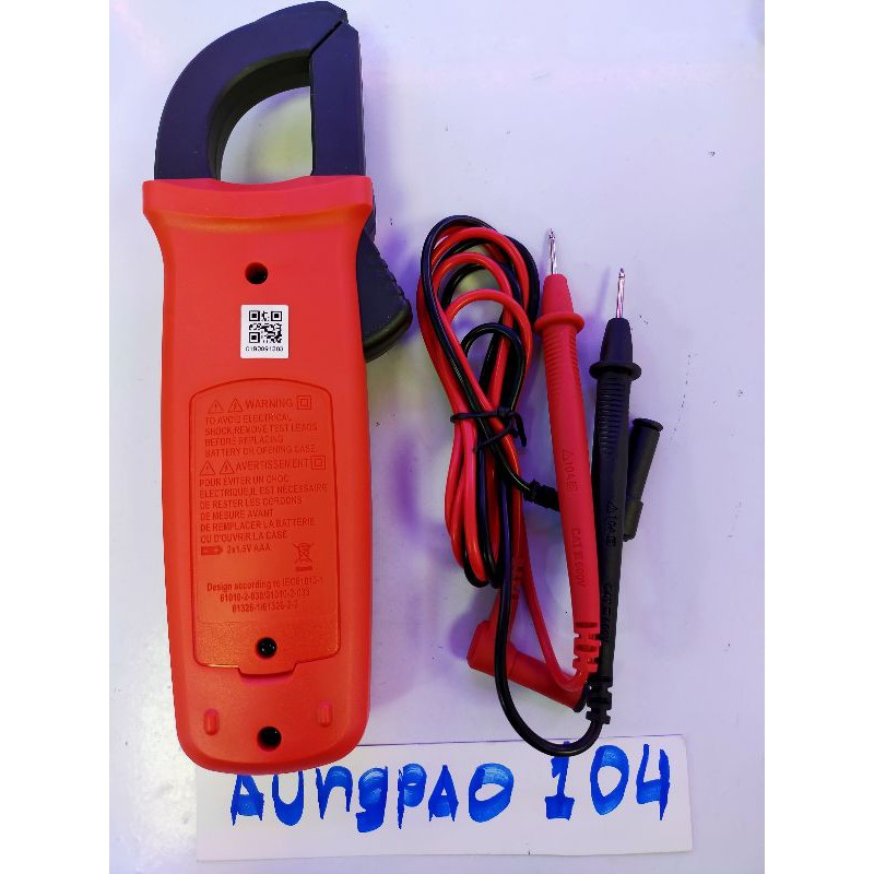 มิเตอร์วัดไฟดิจิตอล-uni-t-ut201-มัลติเตอร์-clamp-multimeter-แคมป์มิเตอร์วัดไฟดิจิตอล