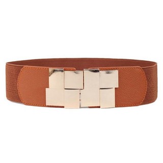 Fin 1 เข็มขัดผู้หญิง Womens Belt รุ่น B221ZX - สีน้ำตาล Brown