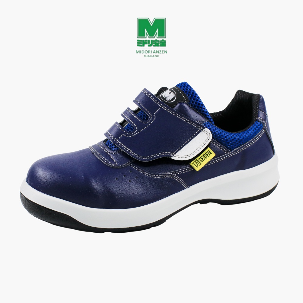 ภาพสินค้าMidori Anzen รองเท้าเซฟตี้ สไตล์สนีคเกอร์ รุ่น AG3595 สีน้ำเงิน / Midori Anzen Safety Sneaker AG3595 NAVY จากร้าน midorianzenth บน Shopee ภาพที่ 1