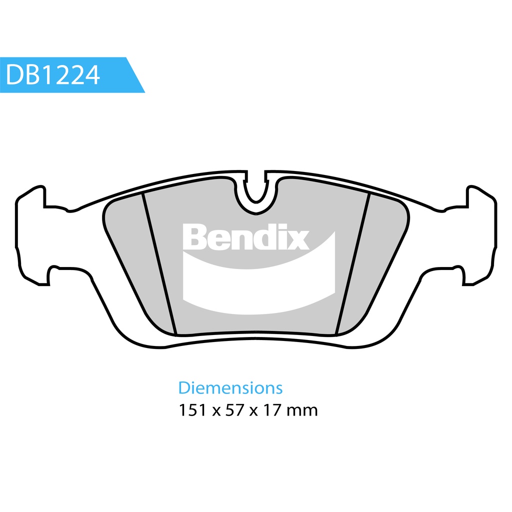 bendix-ผ้าเบรค-bmw-series-3-e36-316i-compact-318i-320i-325i-ปี-1991-98-ดิสเบรคหน้า-ดิสเบรคหลัง-db1224-db1245