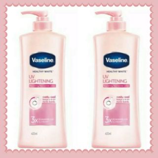 Vaseline วาสลีน เฮลธี้ ไวท์ ยูวี ไลท์เทนนิ่ง ขนาด 400 มล.