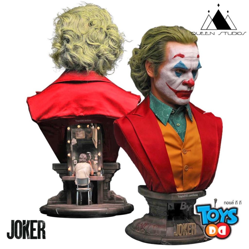 Queen Studios Joaquinn Phoenix Joker Bust 1/1 Lifesize Scale (Limited