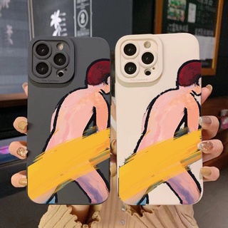 เคสโทรศัพท์ซิลิโคน TPU แบบนิ่ม กันกระแทก สําหรับ IPhone 14 13 12 11 Pro Max Plus XS XR XS