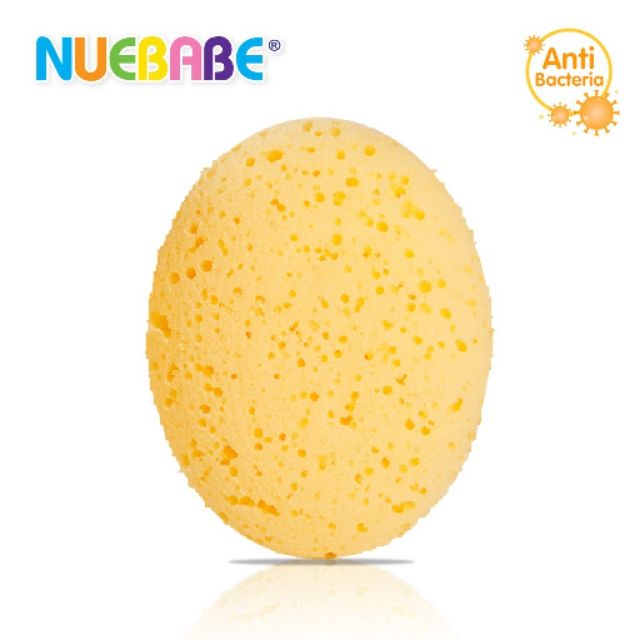 ภาพหน้าปกสินค้าฟองน้ำรูปไข่แอนตี้แบคทีเรีย ANTI-BACTERIA สำหรับอาบน้ำเด็ก