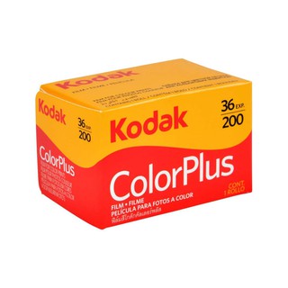 ฟิล์มสี Kodak Colorplus 200 35mm 36exp 135-36 ฟิล์มใหม่ ฟิล์มถ่ายรูป 135 Color Plus Film