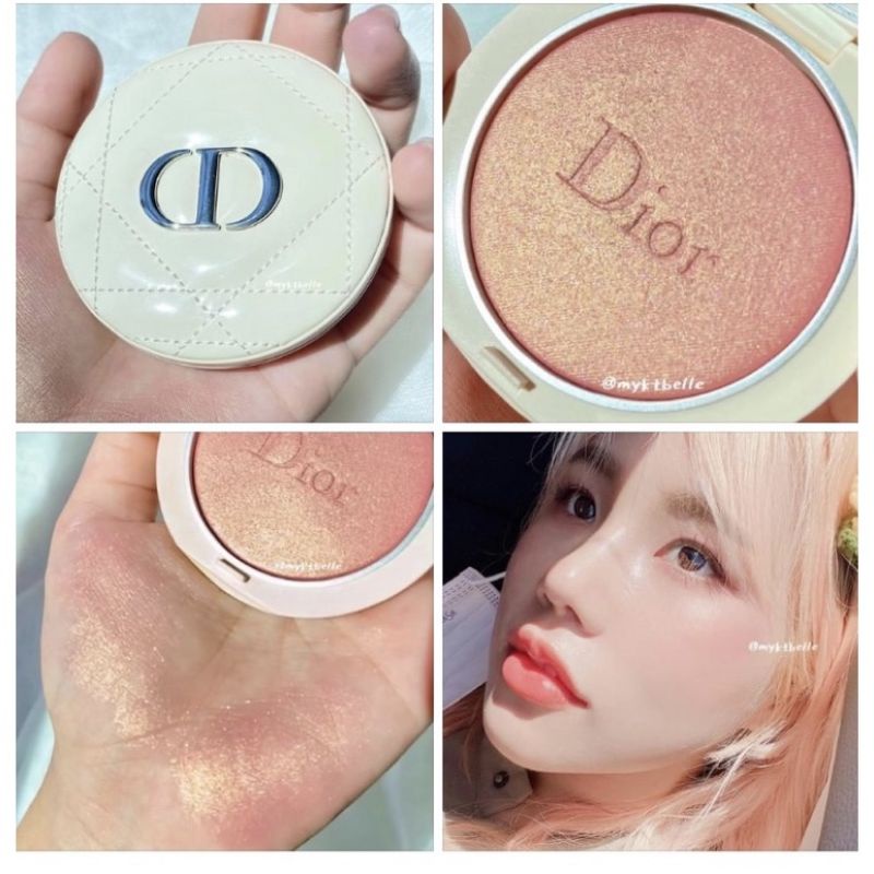 พร้อมถุง-dior-forever-couture-luminizer-highlighter-06-coral-glow