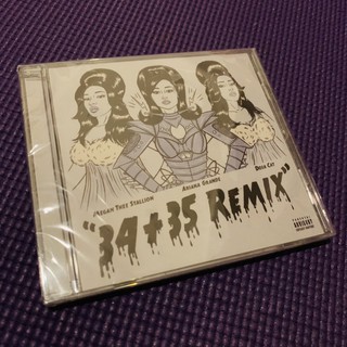 Ariana grande 34 + 35 remix CD single rare