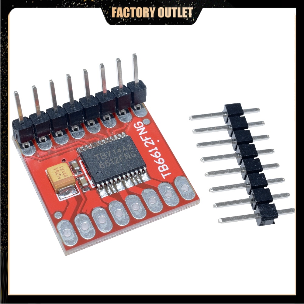 บอร์ดควบคุมไดร์ฟมอเตอร์สเต็ปเปอร์-dc-tb6612fng-l298n