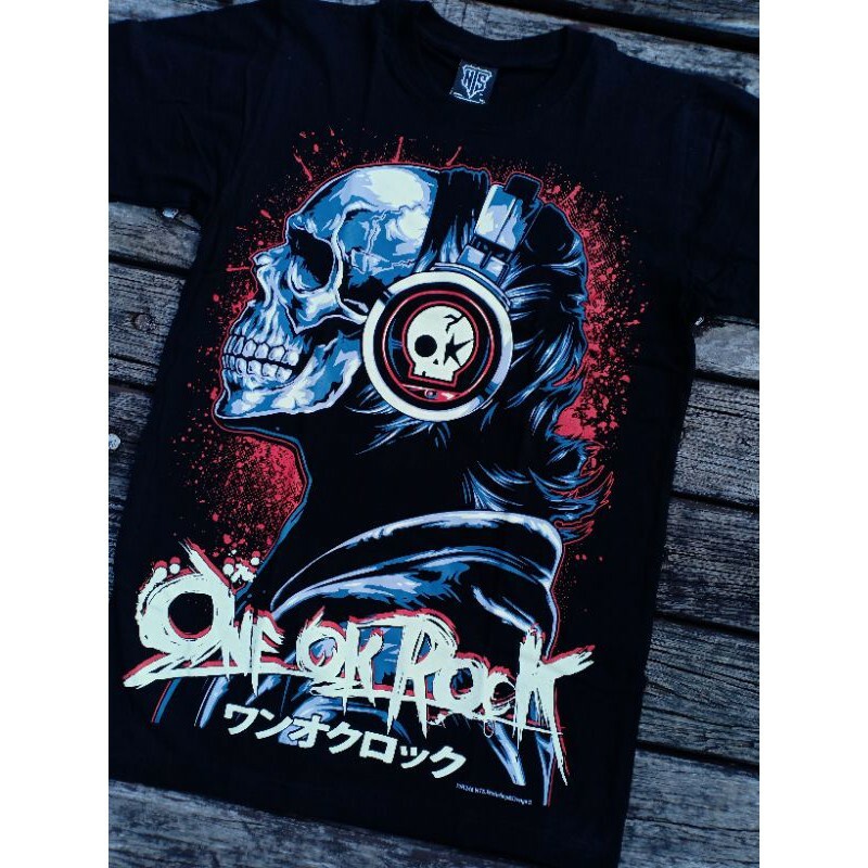 เสื้อยืดโอเวอร์ไซส์เสื้อยืดผ้าฝ้าย-15r246-ลาย-nts-one-ok-rock-japanese-tokyo-heavy-metal-rock-band-limited-edition-ใหม่