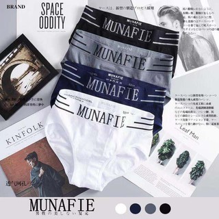 ภาพหน้าปกสินค้า#MN003# ⭐️พร้อมส่ง⭐️ Munafie กางเกงใน กางเกงชั้นใน กางเกงชั้นในขาเว้า กางเกงชั้นในผู้ชาย เสื้อผ้าแฟชั่นผู้ชาย ที่เกี่ยวข้อง