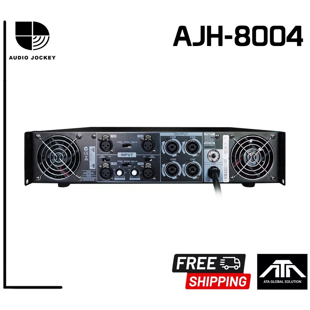 audio-jockey-ajh-8004-class-h-amplifier-800w-4-channels-มีครอสโอเวอร์ในตัว-เพาเวอร์แอมป์-4-แชลแนล-คลาส-h-a-amp-j-ajh8004