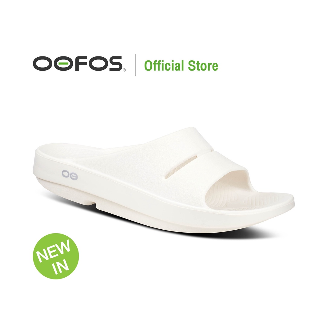 ภาพหน้าปกสินค้าOOFOS Recovery Footwear รุ่น OOahh Eggnog (สีเปลือกไข่)-Unisex จากร้าน oofos_officialstore บน Shopee