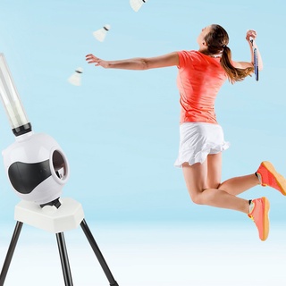 ภาพขนาดย่อของภาพหน้าปกสินค้าAutomatic Badminton Training Device Beginner Sports Trainer Launcher Machine จากร้าน sunnimix4.th บน Shopee