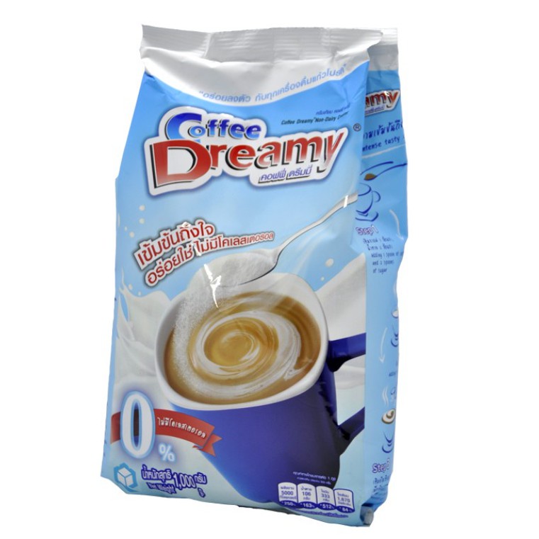 ภาพหน้าปกสินค้ายกลัง ครีมเทียม ดรีมมี่ (สีฟ้า) 12ถุง ขนาด 1 กิโล *กดสั่งทีละ 1 ไม่รวมรายการอื่น* Coffee Dreamy จากร้าน coffee_tea_supply บน Shopee