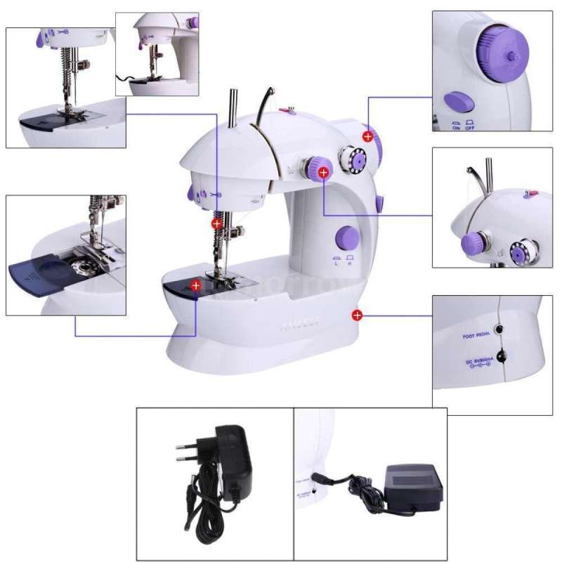 eco-จักรเย็บผ้า-จักรเย็บผ้าขนาดเล็ก-จักรเย็บผ้าไฟฟ้า-mini-sewing-machine