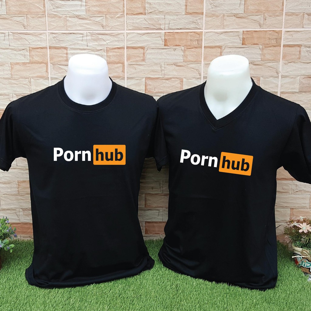 เสื้อ Pornhub Cotton 100% แขนสั้น สกรีนลาย Pornhub ใส่สบาย แบรนด์  Idea-T-Shirts | Shopee Thailand