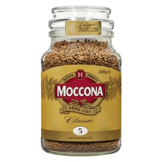 Moccona Classic Medium Roast No.5 มอคโคน่า คลาสสิค มีเดียม โรส กาแฟฟรีซดราย 200 กรัม