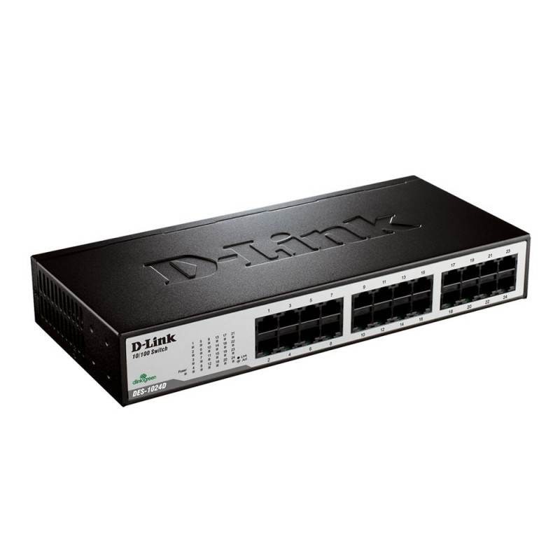 d-link-des-1024d-24-port-fast-ethernet-desktop-rackmount-switch-ของแท้ประกันศูนย์ไทย-limited-lifetime-warranty