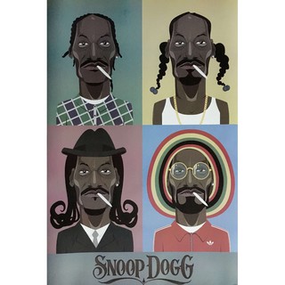 โปสเตอร์ Snoop Dogg สนูป ด็อกก์ แร็ปเปอร์ วง ดนตรี รูป ภาพ ติดผนัง สวยๆ poster 34.5 x 23.5 นิ้ว (88 x 60 ซม.โดยประมาณ)