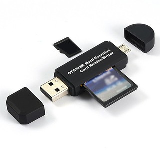 Df อะแดปเตอร์การ์ดรีดเดอร์ Micro Usb Otg To Usb 2 . 0 Sd Card Reader โทรศัพท์มือถือ Android