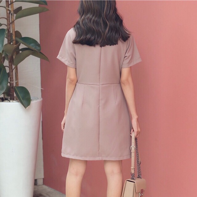 eva-dress-จากร้าน-shop-popo-size-m-สีเเดง