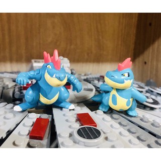 TOMY Pokemon Figures Toy CGTSJ Totodile Croconaw Set of 2 #โปเกมอน