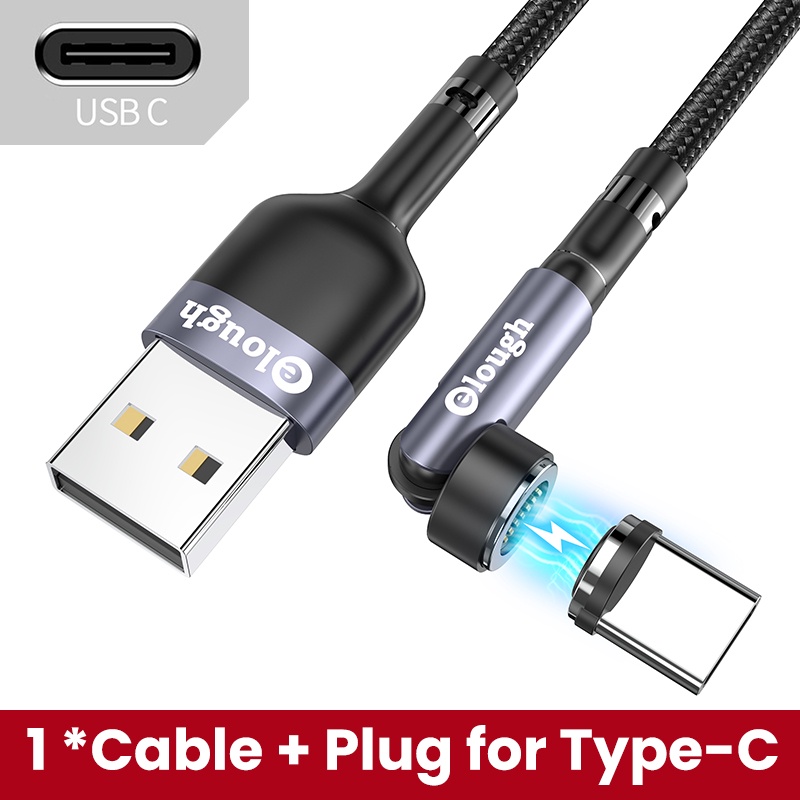 Magnetic Charging Cable USB C to Type C/Micro USB, PD 60W