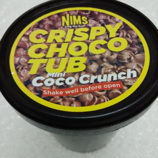 ภาพขนาดย่อของสินค้าแนะนำ Nims Crispy Choco Tub โกโก้เน้นๆ อร่อยมาก กระปุกใหญ่ กินได้ทั้งครอบครัว