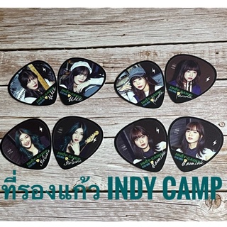 BNK48-CGM48 แผ่นรองแก้ว Indycamp ที่รองแก้ว อินดี้แคมป์ แพนด้า วี ฟอร์จูน มาร์มิ้ง สตางค์