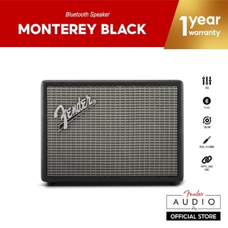 สินค้า [โค้ดลดสูงสุด 350.-] FENDER ลำโพง Monterey Bluetooth Speaker - Black