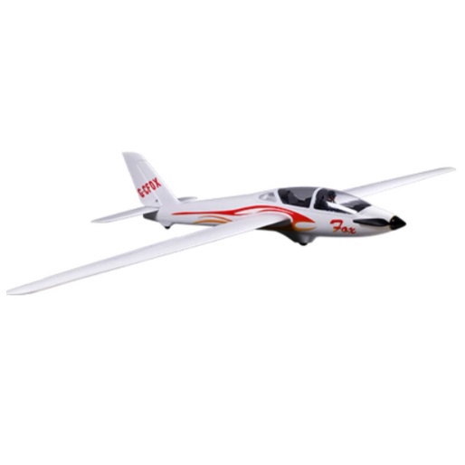 เครื่องบิน-เครื่องร่อน-ตัวลำ-ชุดไฟ-ไม่รวมรีโมทกับแบต-fms-fox-v2-glider-with-flaps-5ch-ปีก-2300mm-pnp-easy-trainer-rc