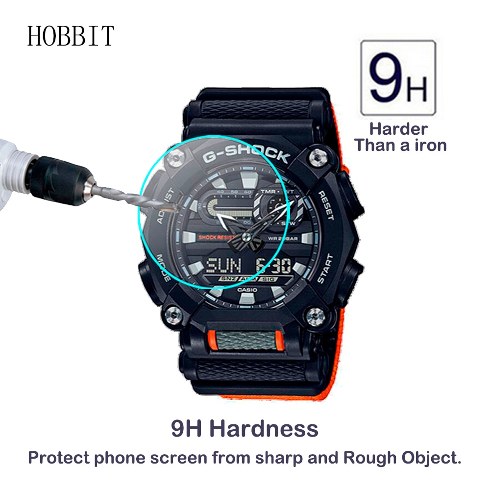 ภาพหน้าปกสินค้ากระจกนิรภัยกันรอยหน้าจอ 9 H สําหรับ Casio G - Shock Ga900 Ga - 900 A Ga - 900 C Ga - 900 E Smartwatch ป้องกันรอยขีดข่วน 2 ชิ้น จากร้าน bestgoods.th บน Shopee