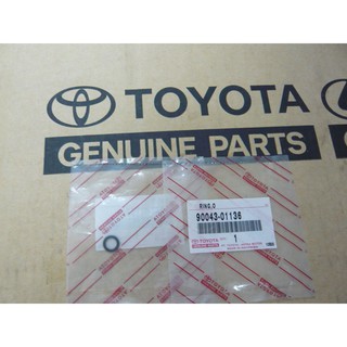 208. 90043-01136 โอริง TOYOTA PASSO รถนอก ปี 2006-2008 ของแท้ เบิกศูนย์ โตโยต้า Toyota (TTGSHO)