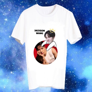 เสื้อยืดสีขาว สั่งทำ เสื้อยืด Fanmade เสื้อแฟนเมด เสื้อยืดคำพูด เสื้อแฟนคลับ JKSW18-1 แจ็คสัน หวัง Jackson Wang