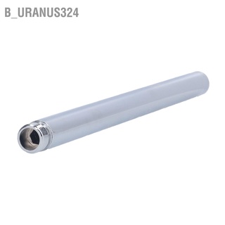 B_uranus324 30cm/12in Shower Arm G1/2in Stainless Steel with Polished Chrome Finish Easy to Install and Clean for Bathroom Toilet