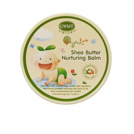 enfant-อองฟองต์-organic-plus-shea-butter-nurturing-balm-เชียบัตเตอร์-แนรทูริ่ง-บาล์ม-ใช้ได้ตั้งแต่แรกเกิด-30g