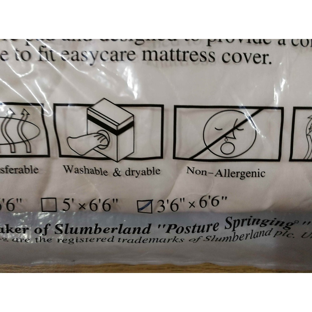 slumberland-saniguard-dust-proof-mattress-protector-3-5-ฟุต-ผ้ารองกันฝุ่น-ผ้ารองที่นอนกันเปื้อน-ผ้ารองที่นอนสลัมเบอร์แลน