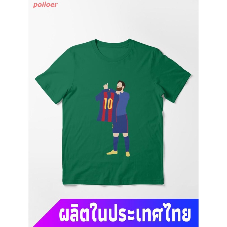 ฝ้ายเสื้อยืดพิมพ์ลายpoiloer-2021-lionel-messi-barcelona-essential-t-shirt-ฟุตบอล-เสื้อยืดพิมพ์ลาย-เสื้อยืดผ้าฝ้ายs-5xl