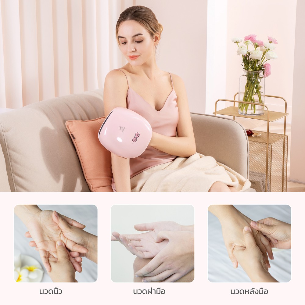 comfier-นวดมือไฟฟ้าด้วยความร้อนเพื่อบรรเทาความเมื่อยล้ามือ-cf-4803p