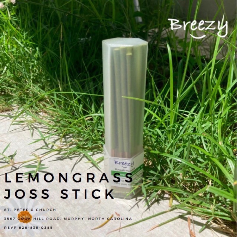 ธูปหลอดกลิ่นตะไคร้-lemongrass-joss-stick