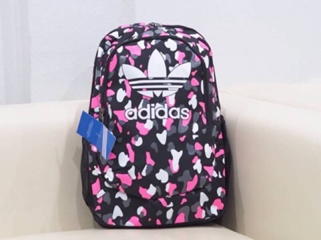 adidas-สีขาวดำชมพู