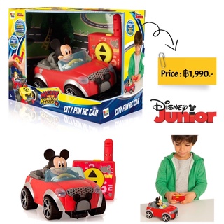 รถบังคับมิกกี้เม้าส์ สำหรับเด็ก ของแท้ 💯% USA Disney Junior IMC Mickeys City Fun RC Car