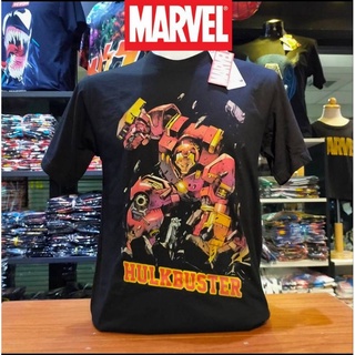 เสื้อยืดMarvel_ลิขสิทธิ์แท้ลายHulkBuster.สีดำ(mvx-171)