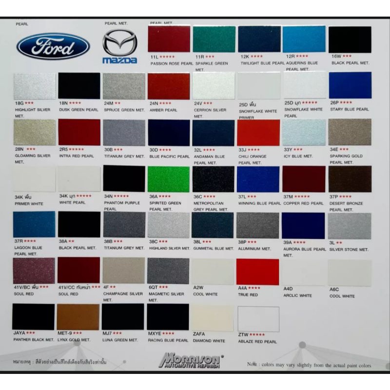 330-00สีพ่นรถยนร์-มอร์ริสสัน-morrison-โซน-mazda-มาสด้า-ford-ฟอร์ด-สนใจสีเบอร์-ทักแช็ท-ได้ครับ