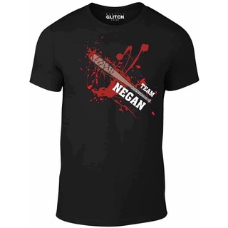 เสื้อยืด พิมพ์ลายซอมบี้ทีม Negan - Inspired by Walking Dead Walkers Zombies Grimes TVสามารถปรับแต่งได้