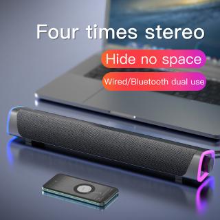 สินค้า คอมพิวเตอร์ บลูทูธ และ ลำโพงแบบมีสาย ซับวูฟเฟอร์เสียงรอบทิศทางแบบสเตอริโอ 3 มิติ แหล่งจ่ายไฟ USB แจ็ค 3.5 มม.อินพุตเสียง