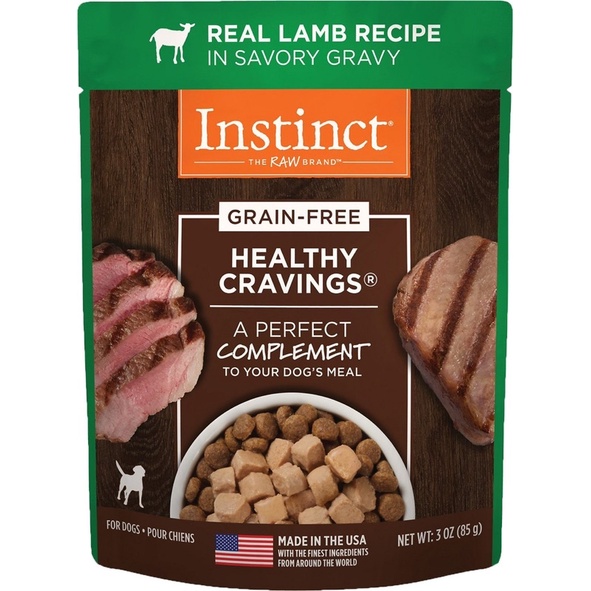 อาหารเปียกสุนัข-instinct-healthy-cravings-สูตร-real-lamb-เนื้อแกะ-ขนาด-85-g