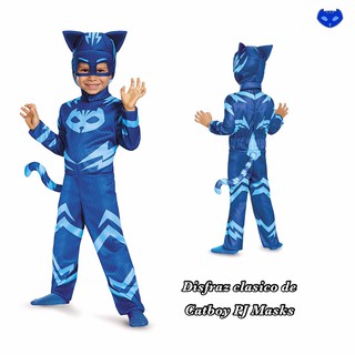 ชุดแฟนซี ชุดคอสตูม ชุดเด็กDisfraz clásico de Catboy de PJ Masks ลิขสิทธิ์แท้ นำเข้า UK